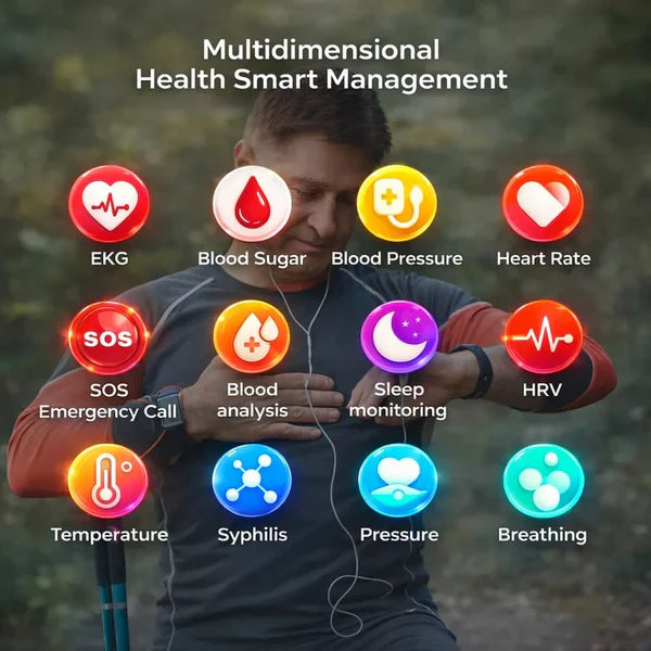 Livinate™ - With Fall Detection and Blood Glucose measurement